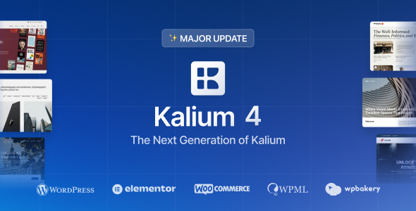 Kalium | Creative Multipurpose WordPress & WooCommerce Theme