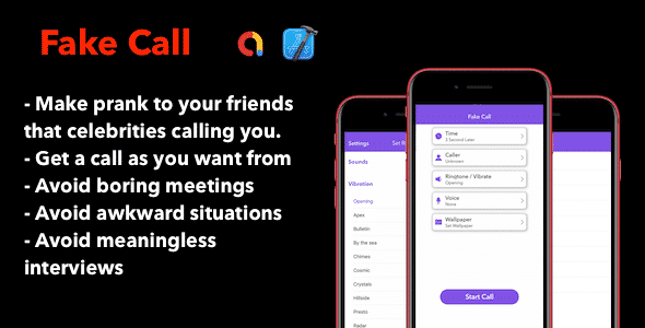 Fake Call – iOS App With ADMob