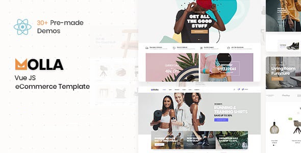 Molla – VueJS eCommerce Template