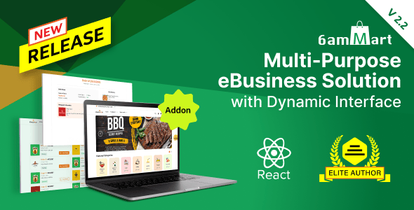 6amMart – React User Website
