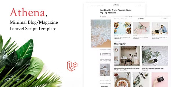 Athena – Laravel Creative Multilingual Blog