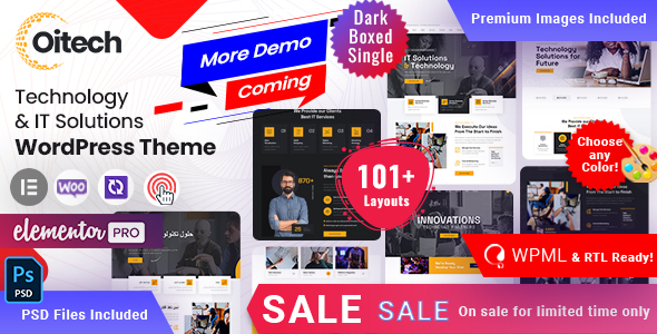 Oitech – Technology WordPress Theme