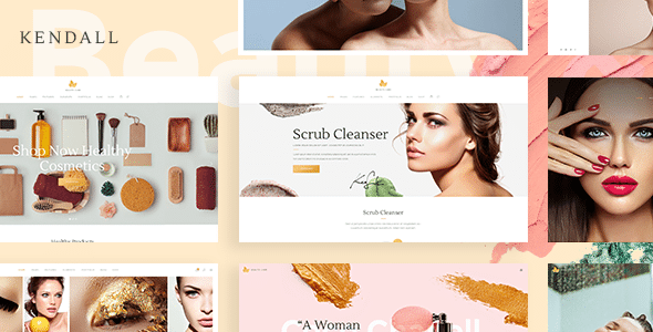 Kendall – Spa, Hair & Beauty Salon Theme