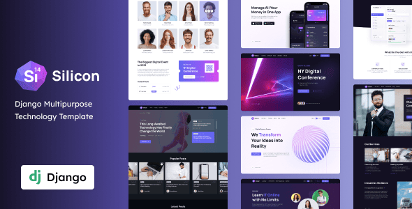 Silicon – Django Business & Technology Template